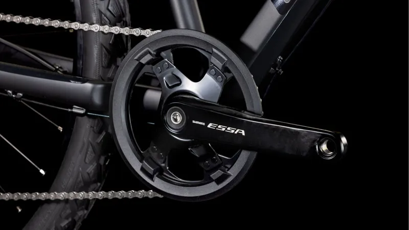 2025 Cube Nature - Classic frame Hybrid Bike - Black / Black-6