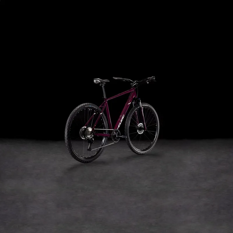 2025 Cube Nature - Classic frame Hybrid Bike - Amarone / Lunar-1