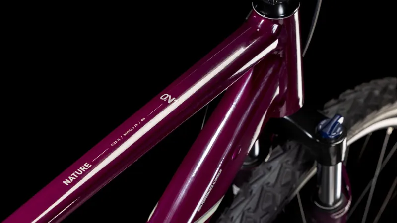 2025 Cube Nature - Classic frame Hybrid Bike - Amarone / Lunar-2