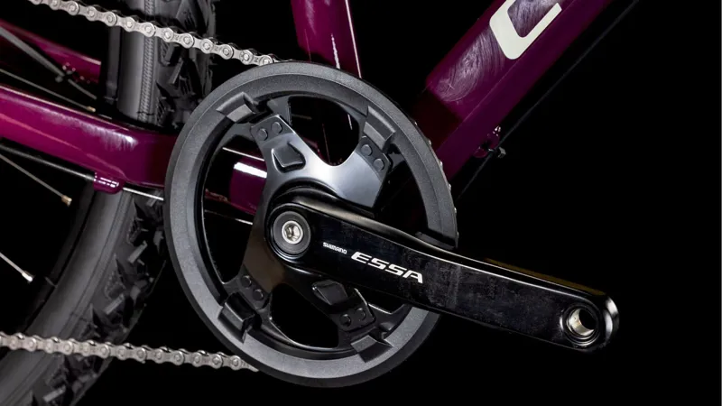 2025 Cube Nature - Classic frame Hybrid Bike - Amarone / Lunar-5