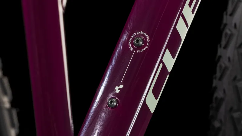 2025 Cube Nature - Trapeze frame Hybrid Bike - Amarone / Lunar-4