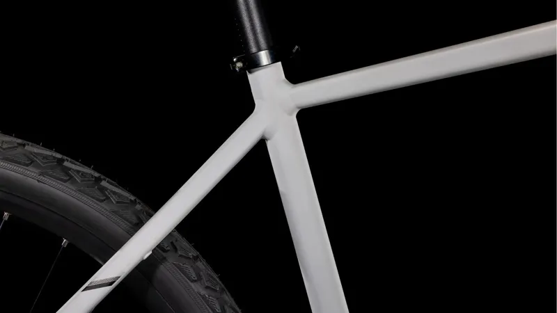 2025 Cube Nature Pro - Classic frame Hybrid Bike - Cotton / Black-6