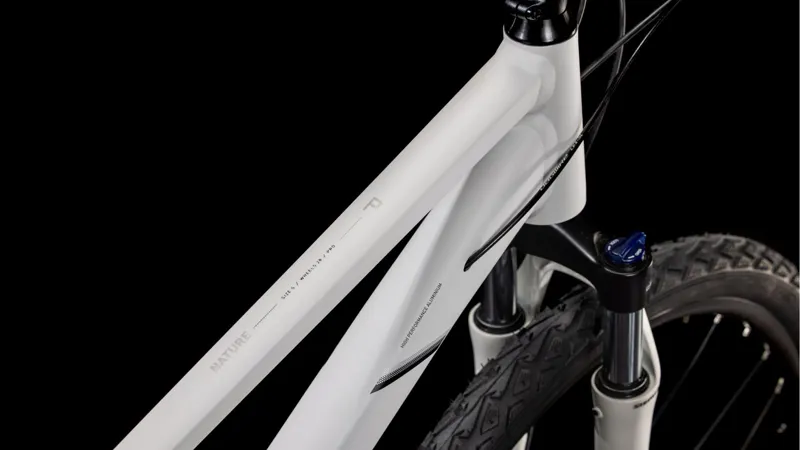 2025 Cube Nature Pro - Trapeze frame Hybrid Bike - Cotton / Black-3