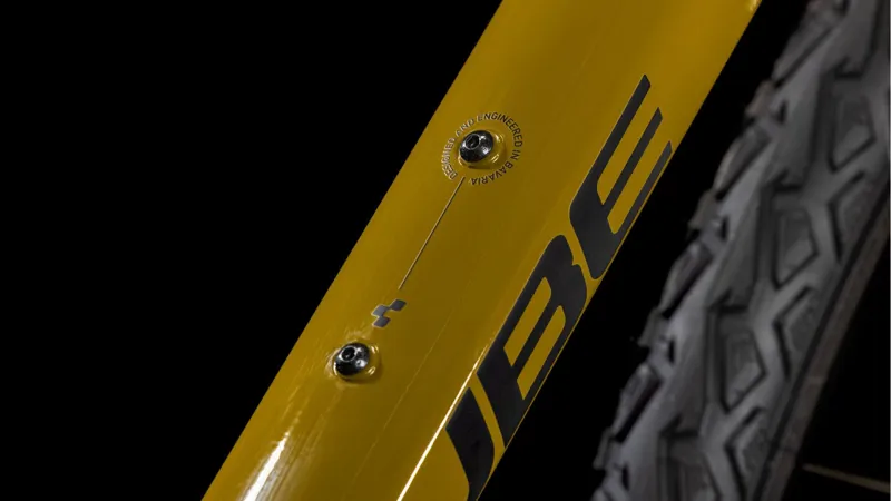 2025 Cube Nature Pro - Classic frame Hybrid Bike - Willow Green / Black-3