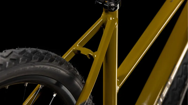 2025 Cube Nature Pro - Trapeze frame Hybrid Bike - Willow Green / Black-3