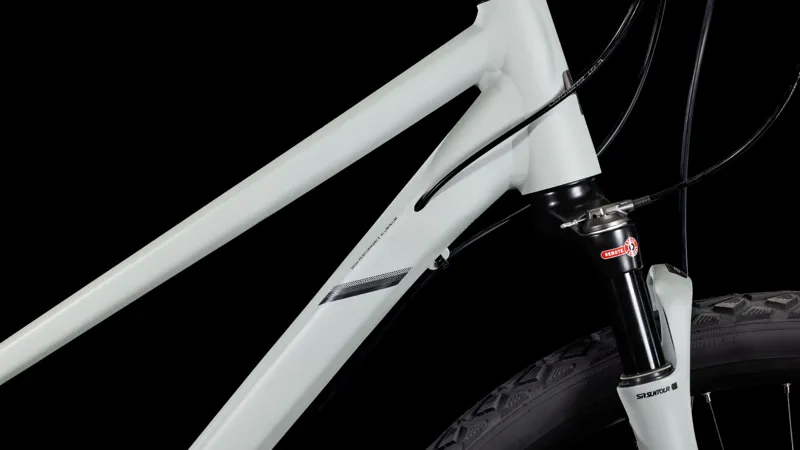 2025 Cube Nature EXC - Trapeze frame Hybrid Bike - Sea Salt / Pyrite-5