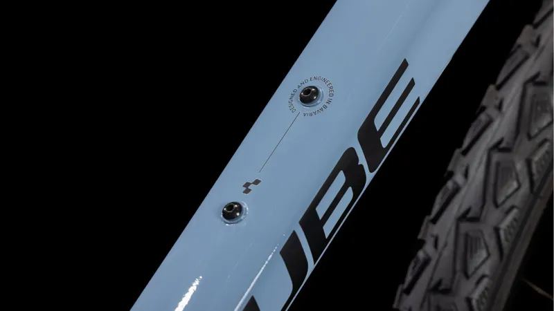 2025 Cube Nature EXC - Hybrid Bike - Pigeon Blue / Black-5