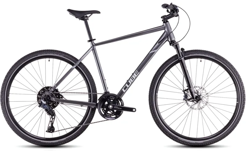 2025 Cube Nature SLX - Hybrid Bike - Graphite / Fossil