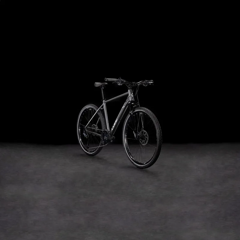 2025 Cube Nature SLX - Hybrid Bike - Graphite / Fossil-1