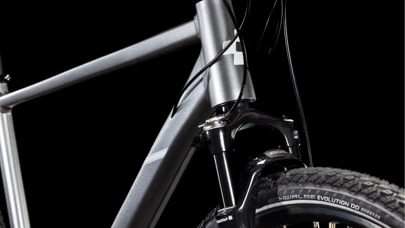 2025 Cube Nature SLX - Hybrid Bike - Graphite / Fossil-4