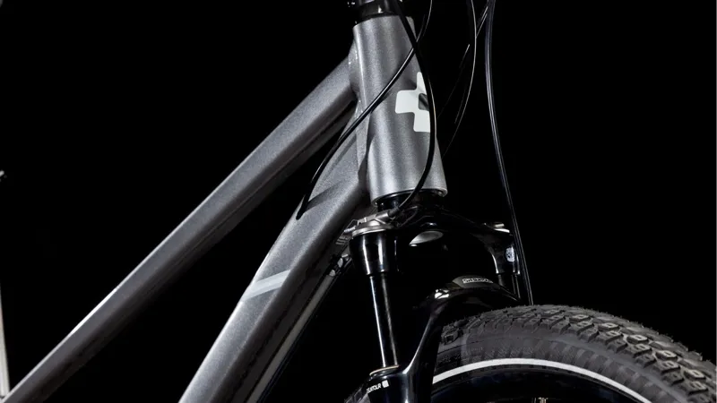 2025 Cube Nature SLX - Trapeze frame Hybrid Bike - Graphite / Fossil-6