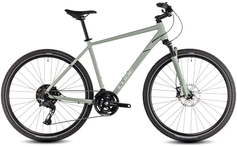 2025 Cube Nature SLX - Hybrid Bike - Pistacio / Palemint