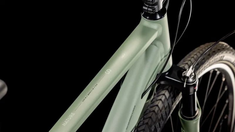 2025 Cube Nature SLX - Hybrid Bike - Pistacio / Palemint-2