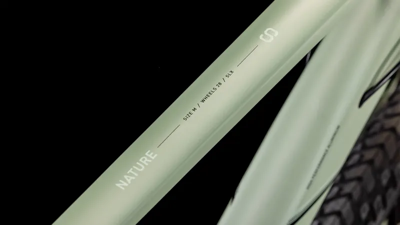 2025 Cube Nature SLX - Hybrid Bike - Pistacio / Palemint-3