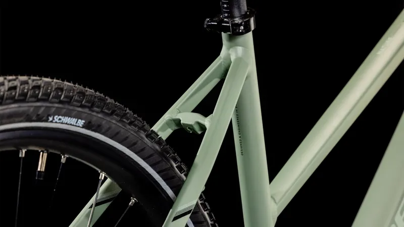 2025 Cube Nature SLX - Trapeze frame Hybrid Bike - Pistacio / Palemint-4