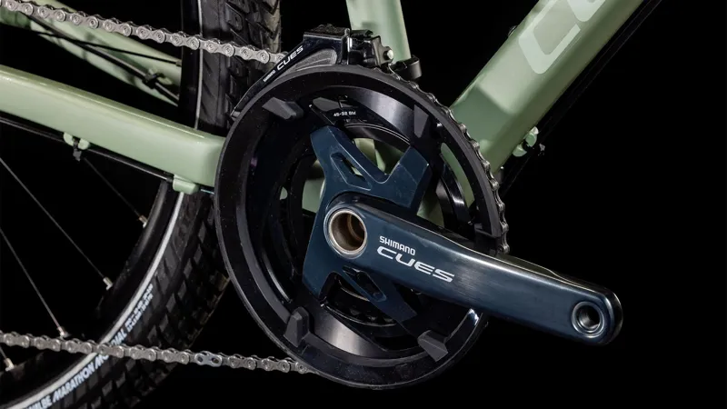 2025 Cube Nature SLX - Trapeze frame Hybrid Bike - Pistacio / Palemint-5