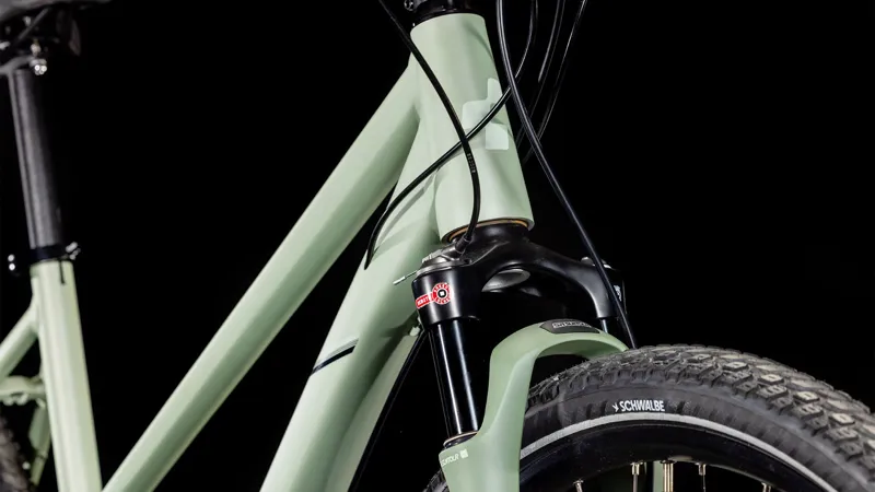 2025 Cube Nature SLX - Trapeze frame Hybrid Bike - Pistacio / Palemint-6