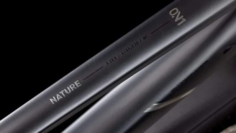 2025 Cube Nature One Allroad - Fully equipped Hybrid Bike - Black / Black-2