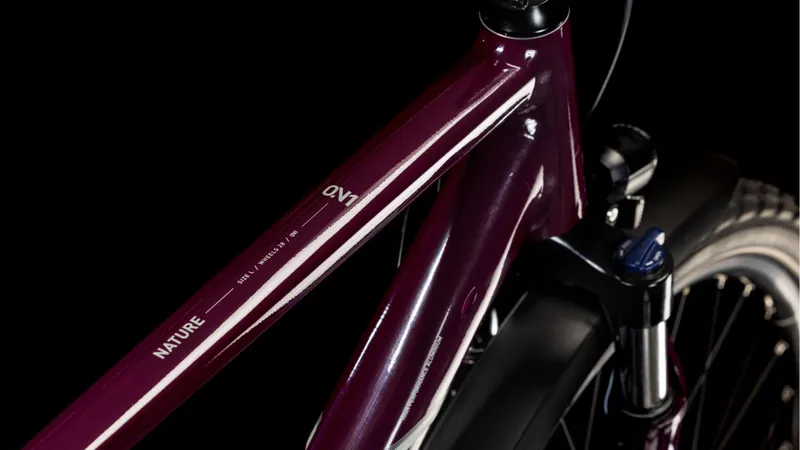 2025 Cube Nature One Allroad - Fully equipped Hybrid Bike - Amarone / Lunar-2