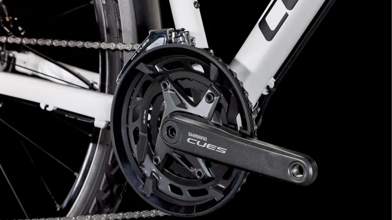 2025 Cube Nature Pro Allroad - Fully Equipped Hybrid Bike - Cotton / Black-6