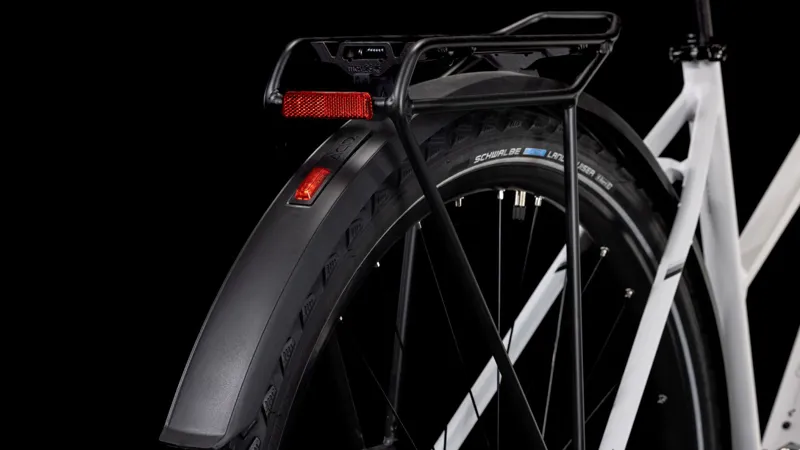 2025 Cube Nature Pro Allroad - Fully Equipped Trapeze frame Hybrid Bike - Cotton / Black-5