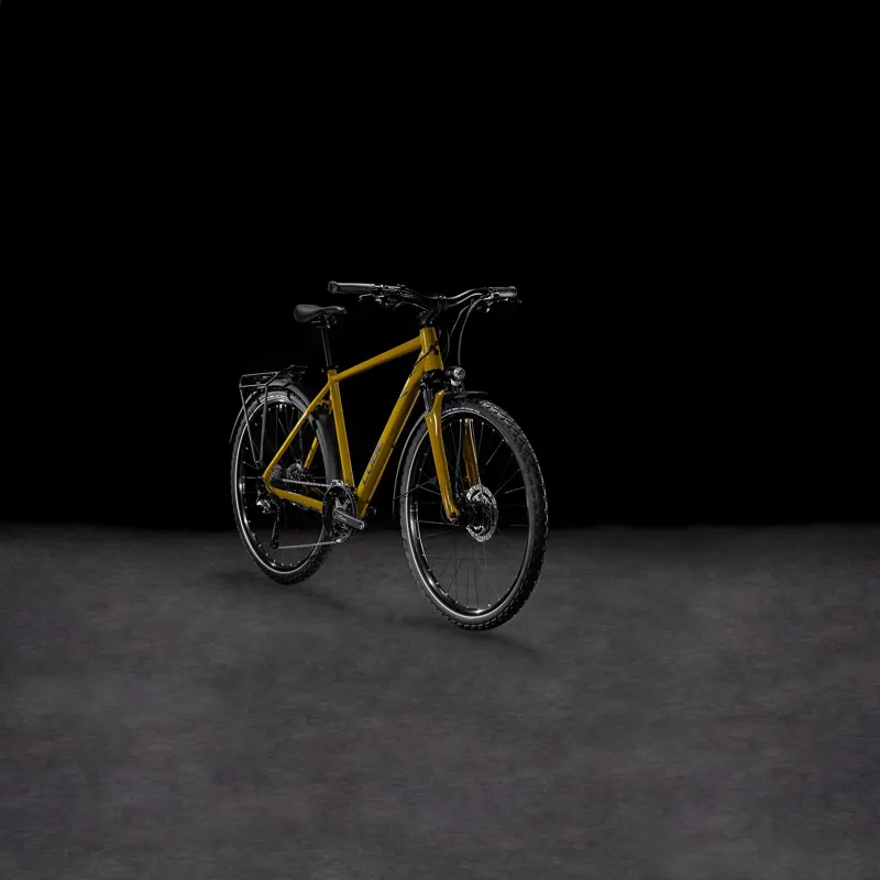 2025 Cube Nature Pro Allroad - Fully equipped Hybrid Bike - Willow Green / Black-1