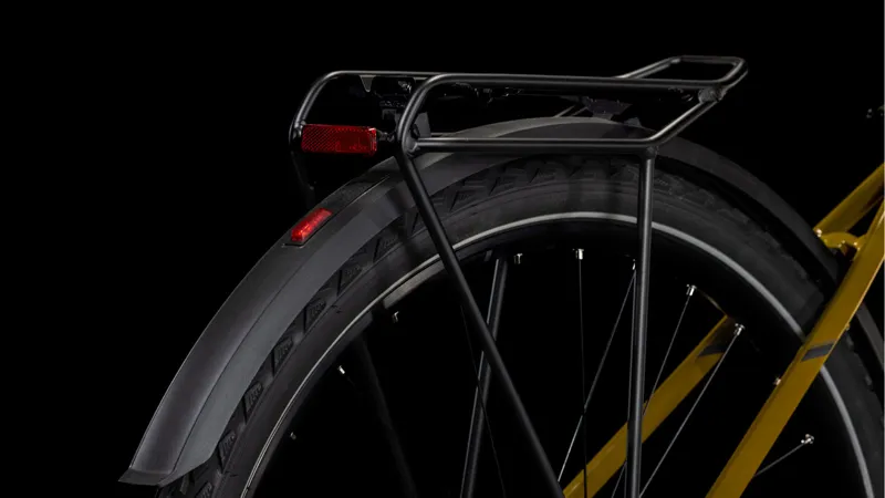 2025 Cube Nature Pro Allroad - Fully Equipped Trapeze frame Hybrid Bike - Willow Green / Black-5