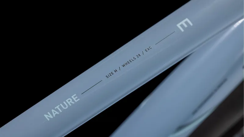 2025 Cube Nature EXC Allroad - Fully equipped Hybrid Bike - Pigeon Blue / Black-3