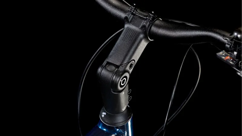 2025 Cube Touring ONE - Classic frame Hybrid Bike - Deep Sea / Black Chrome-3