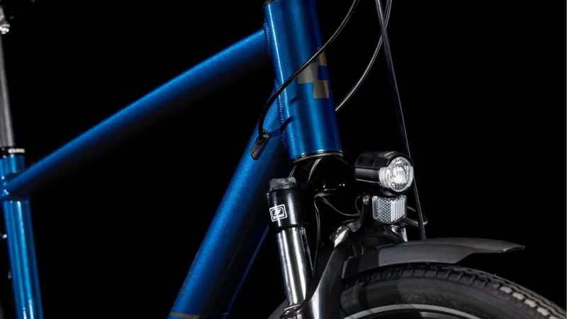 2025 Cube Touring ONE - Classic frame Hybrid Bike - Deep Sea / Black Chrome-6