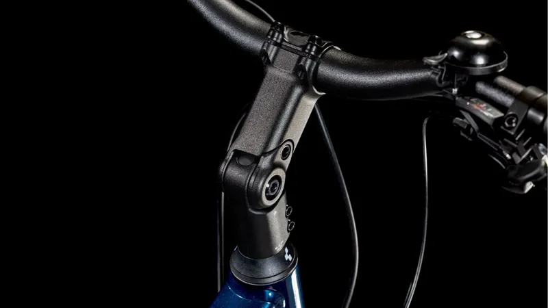 2025 Cube Touring ONE - Trapeze frame Hybrid Bike - Deep Sea / Black Chrome-3