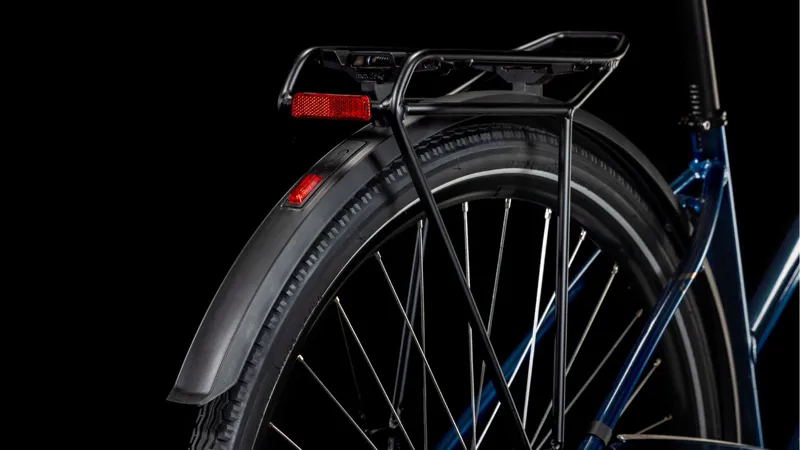 2025 Cube Touring ONE - Trapeze frame Hybrid Bike - Deep Sea / Black Chrome-4