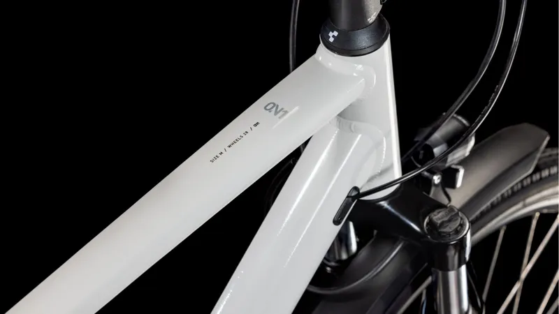 2025 Cube Touring ONE - Trapeze frame Hybrid Bike - Cotton / Black-2