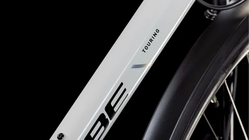 2025 Cube Touring ONE - Trapeze frame Hybrid Bike - Cotton / Black-4