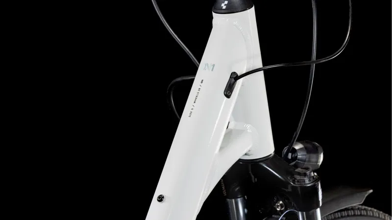 2025 Cube Touring ONE - Easy Entry frame Hybrid Bike - Cotton / Black-2