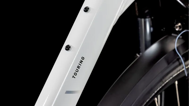 2025 Cube Touring ONE - Easy Entry frame Hybrid Bike - Cotton / Black-3