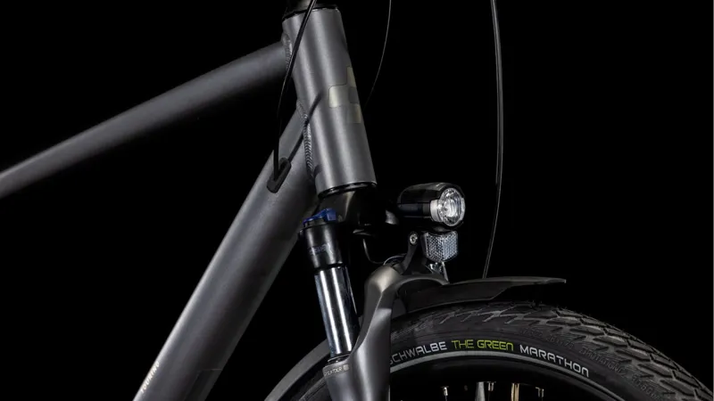 2025 Cube Touring PRO - Classic frame Hybrid Bike - Slab Grey / Metal-5