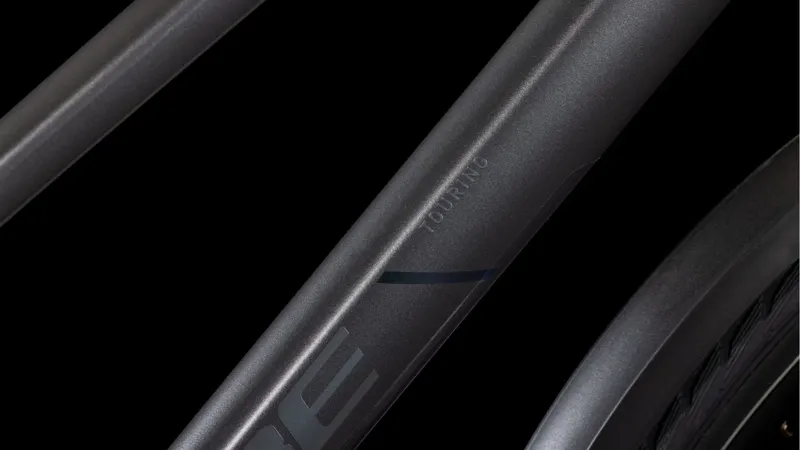 2025 Cube Touring PRO - Trapeze frame Hybrid Bike - Slab Grey / Metal-4