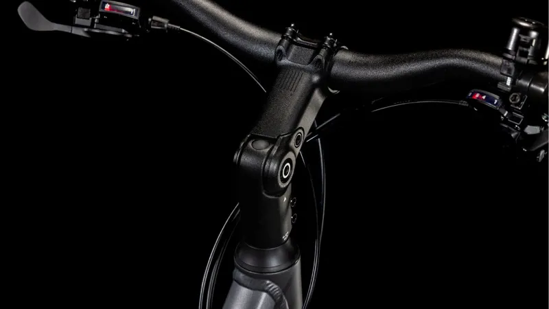 2025 Cube Touring PRO - Easy Entry frame Hybrid Bike - Slab Grey / Metal-5