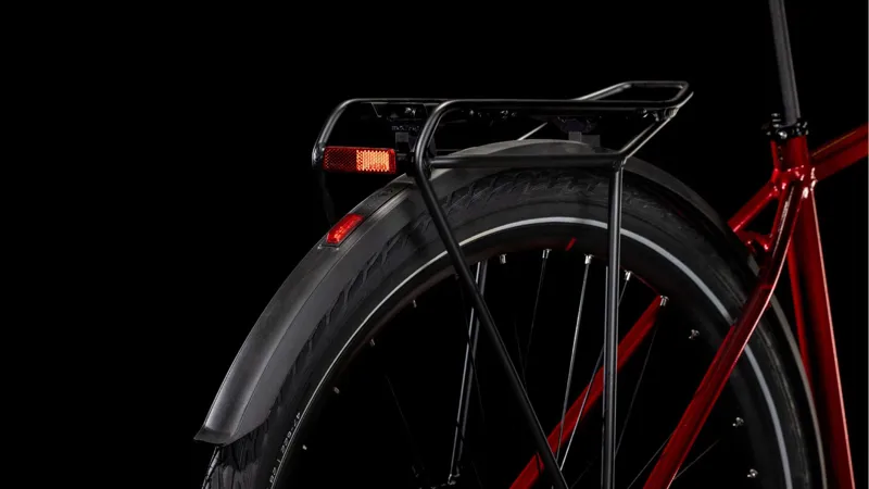 2025 Cube Touring PRO - Classic frame Hybrid Bike - Maroon / Pearl-4