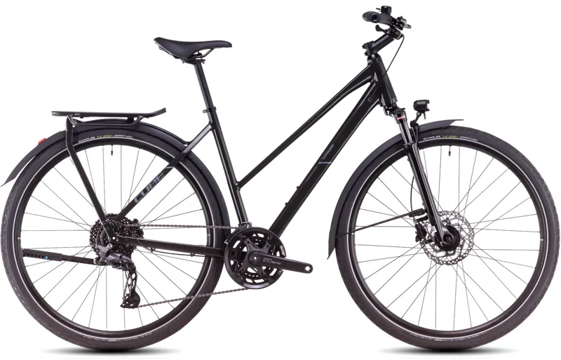 2025 Cube Kathmandu Pro - Trapeze frame Hybrid Bike - Grey / Lunar