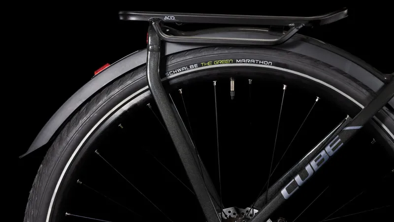 2025 Cube Kathmandu Pro - Trapeze frame Hybrid Bike - Grey / Lunar-5