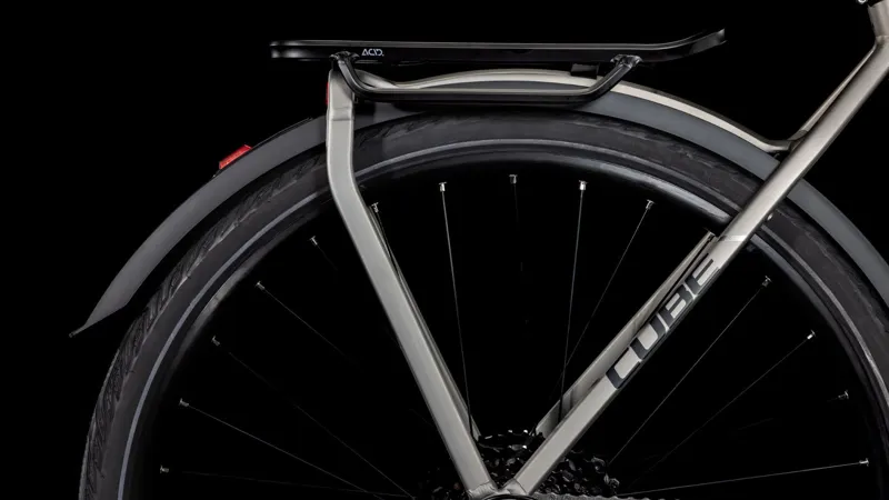 2025 Cube Kathmandu EXC - Classic frame Hybrid Bike - Grey / Black-6