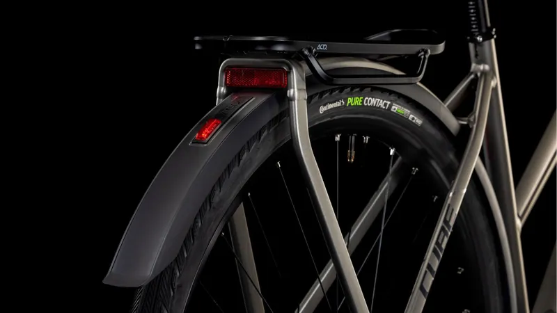 2025 Cube Kathmandu EXC - Trapeze frame Hybrid Bike - Grey / Black-4