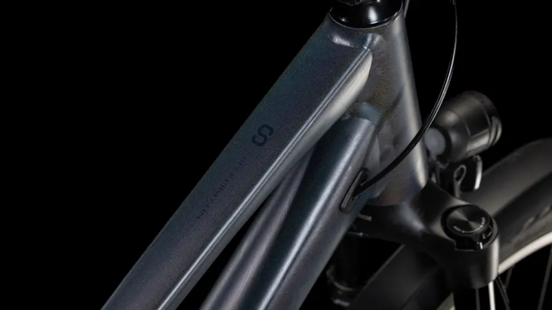 2025 Cube Kathmandu SLX - Trapeze frame Hybrid Bike - Night Sky / Ink-2