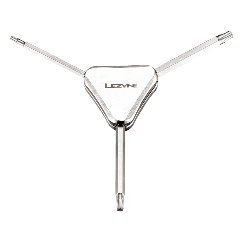 Lezyne 3 Way Wrench Tool in Silver