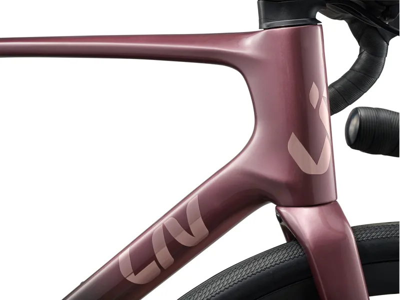 2026 Liv Avail Advanced 1 - Female specific endurance road bike - Iron Rouge / Chrome-3