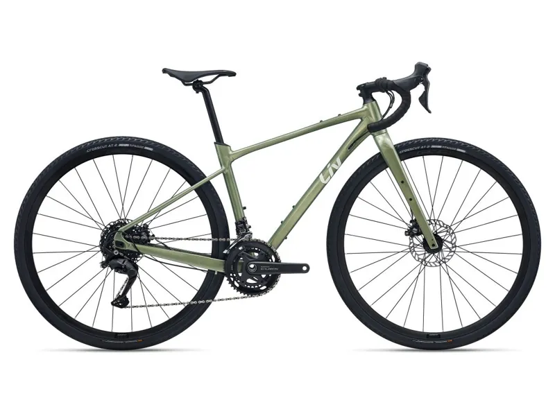 2026 Liv Devote 2 - Female specific Gravel Bike - Gleaming Olive