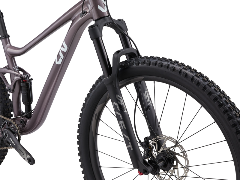 2024 Liv Embolden 1 - Female specific Full Suspension Mountain Bike - Charcoal Plum-3