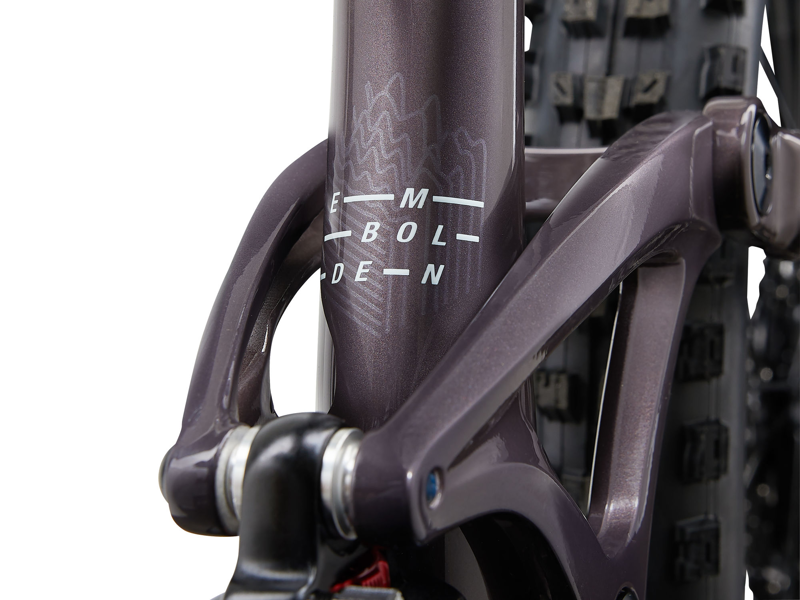 2024 Liv Embolden 1 - Female specific Full Suspension Mountain Bike - Charcoal Plum-5